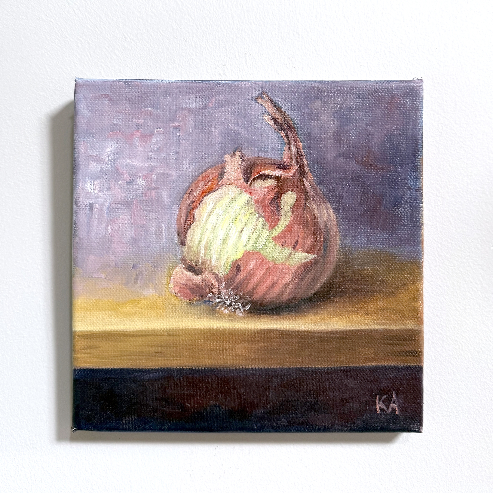 Onion Oil on Canvas