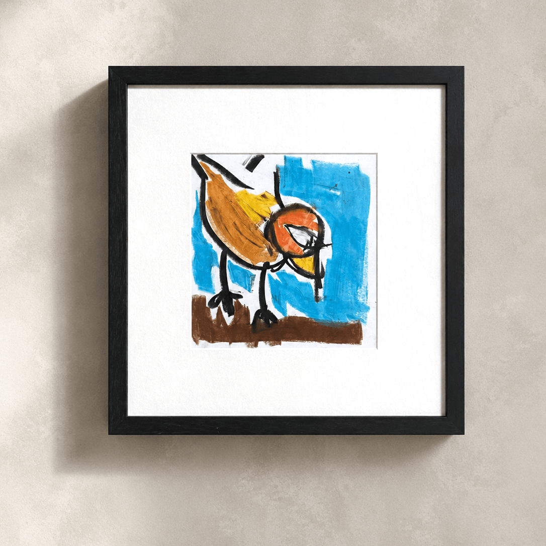 Expressive Bird Artwork — Unknown - The Quiet Edit