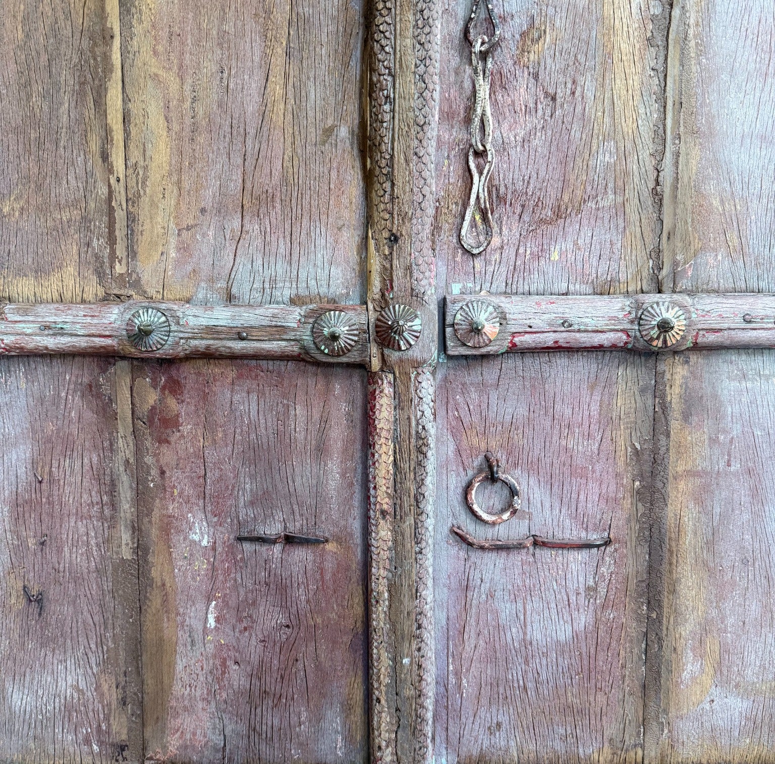 Hand-Carved Artisan Door - The Quiet Edit