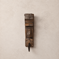 Hand-Carved Wooden Hooks (Set of 2) - The Quiet Edit