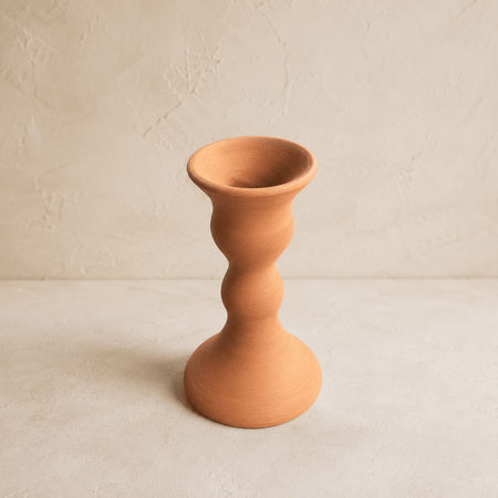 Hand-Turned Candlestick Holder - The Quiet Edit