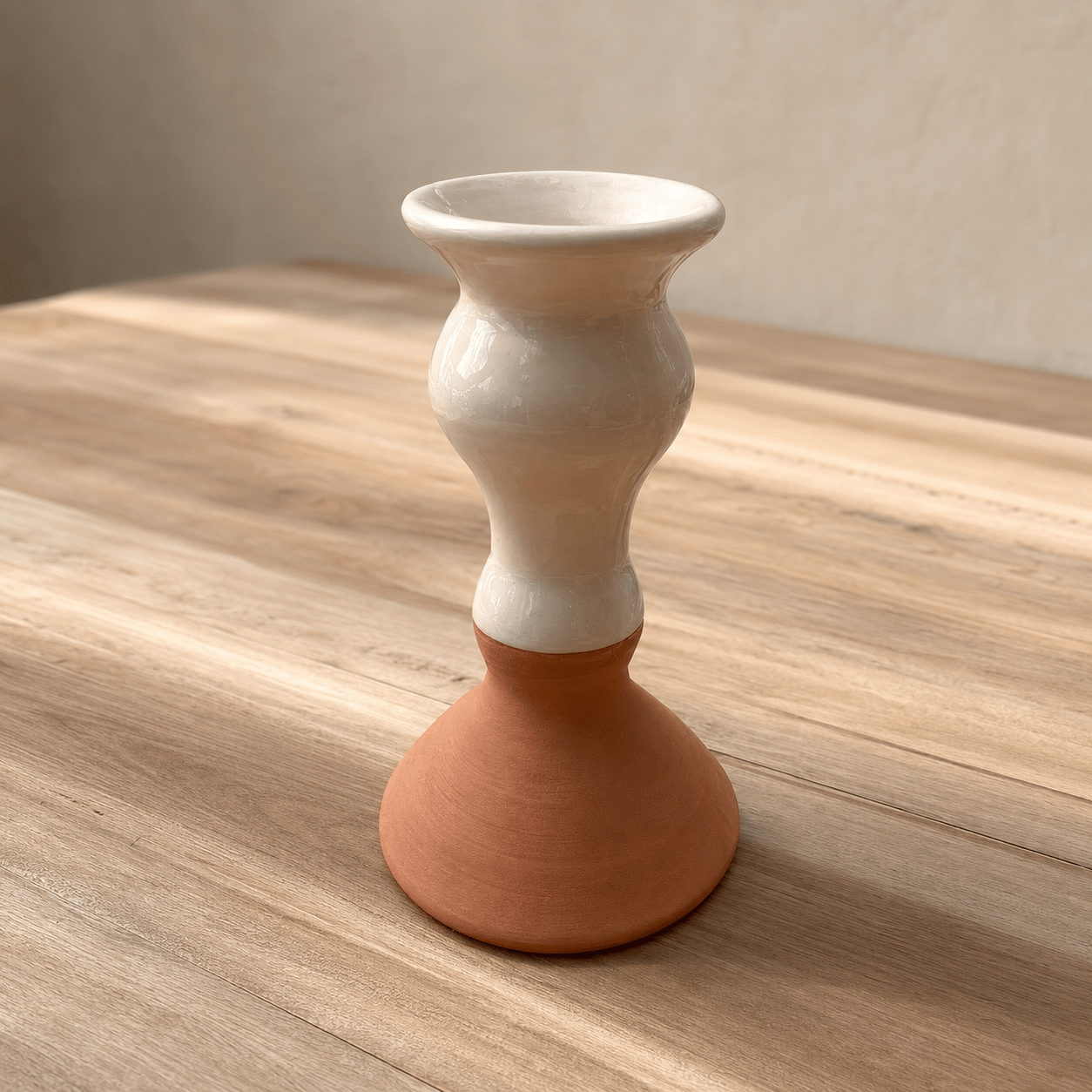 Hand-Turned Candlestick Holder - The Quiet Edit