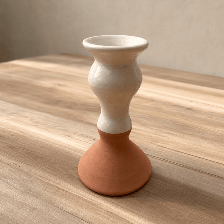 Hand-Turned Candlestick Holder - The Quiet Edit