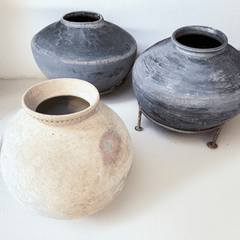 Large Authentic Clay Vessel - The Quiet Edit