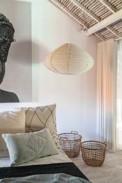 LÍN Gathered Petit Linen Shade - The Quiet Edit