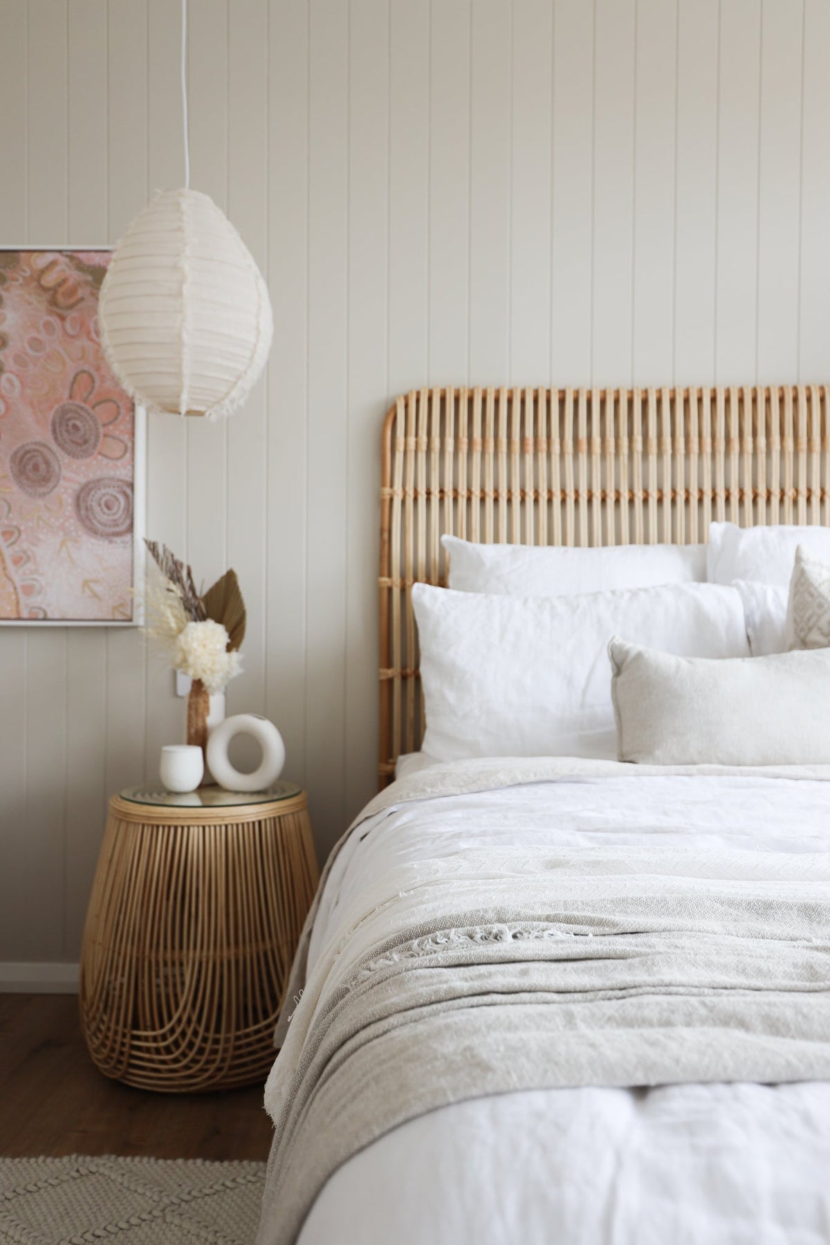 LÍN Tapered Linen Shade - The Quiet Edit