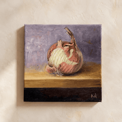 Onion Oil on Canvas - The Quiet Edit