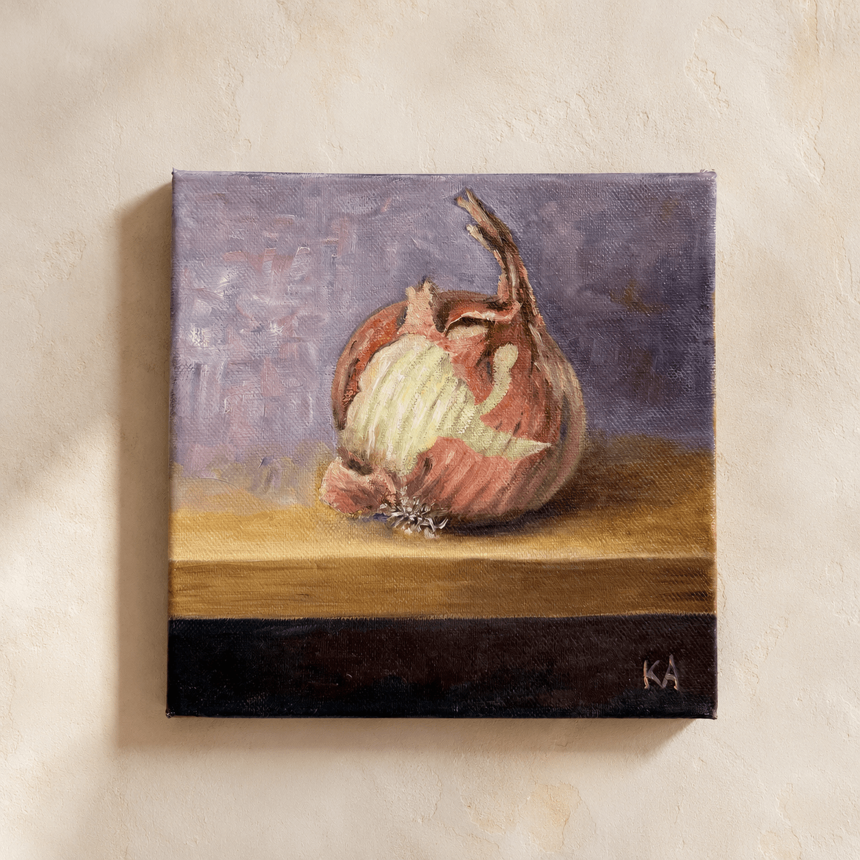 Onion Oil on Canvas - The Quiet Edit
