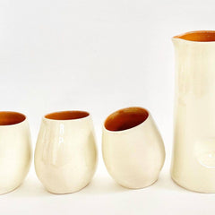 Pitcher + Two Glasses - The Quiet Edit