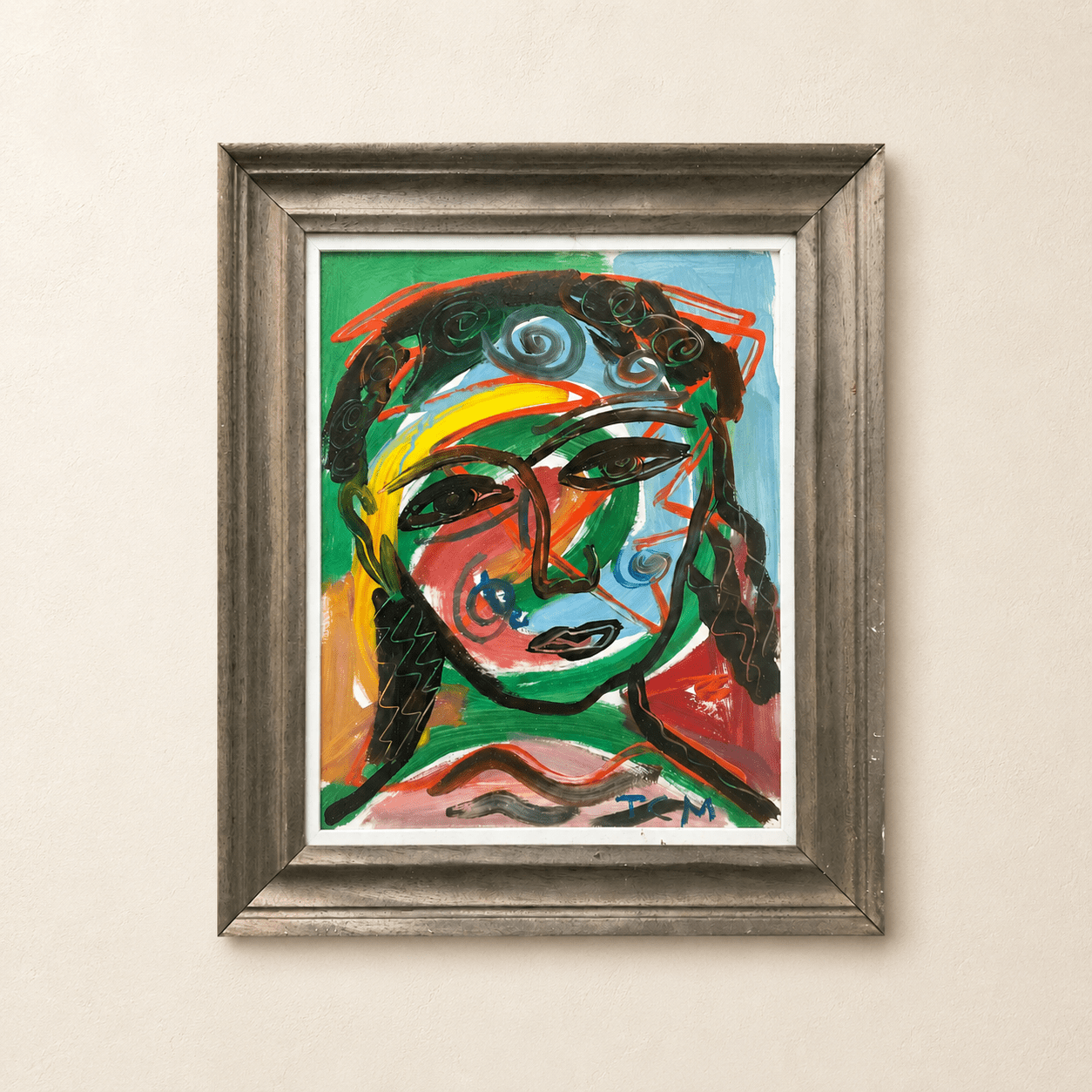 Portraiture Acrylic on Paper — Tom Murphy - The Quiet Edit
