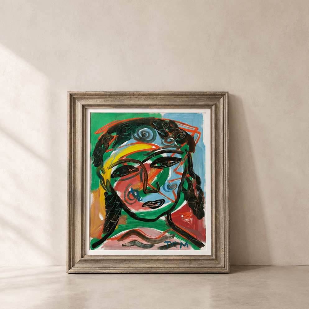 Portraiture Acrylic on Paper — Tom Murphy - The Quiet Edit