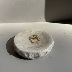 Raw Marble Bowl - The Quiet Edit