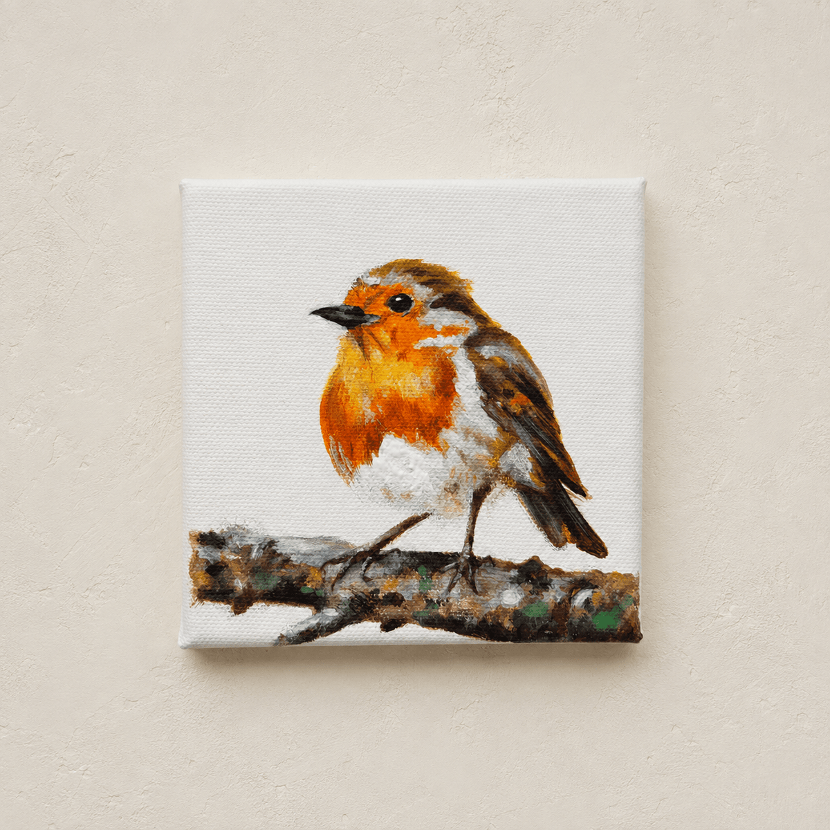 Robin — Original Painting by Cathy Mansueto - The Quiet Edit