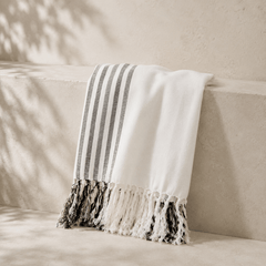 Striped Hammam Towel - The Quiet Edit