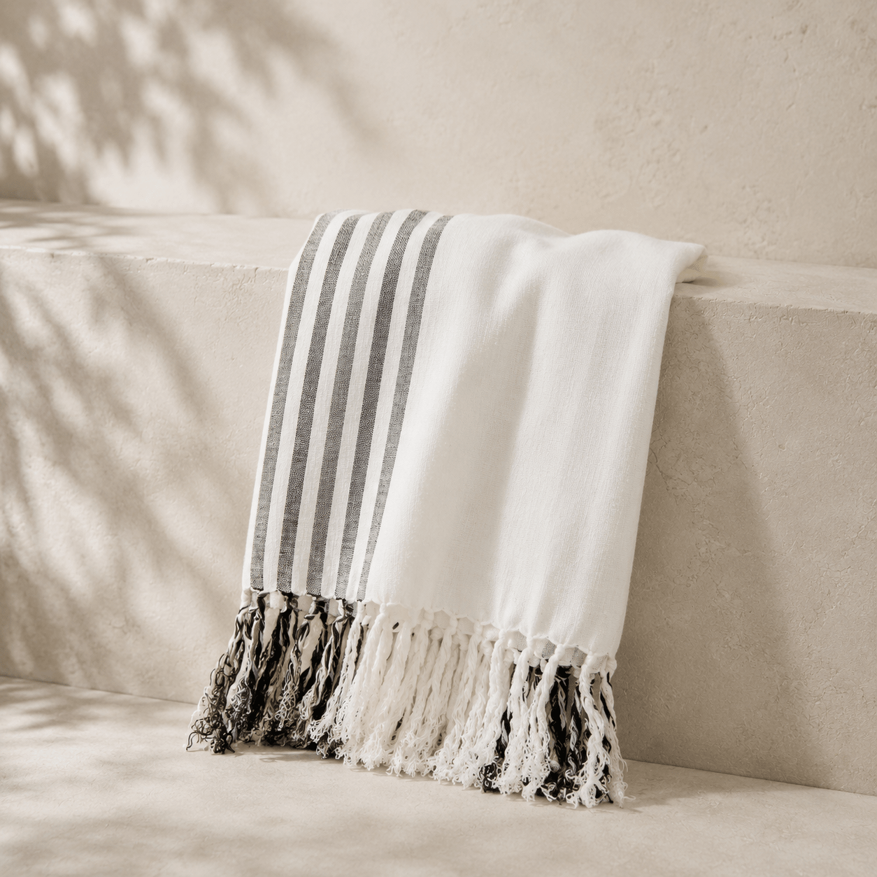 Striped Hammam Towel - The Quiet Edit