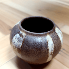 The Bronze Speckled Glazed Vase - The Quiet Edit