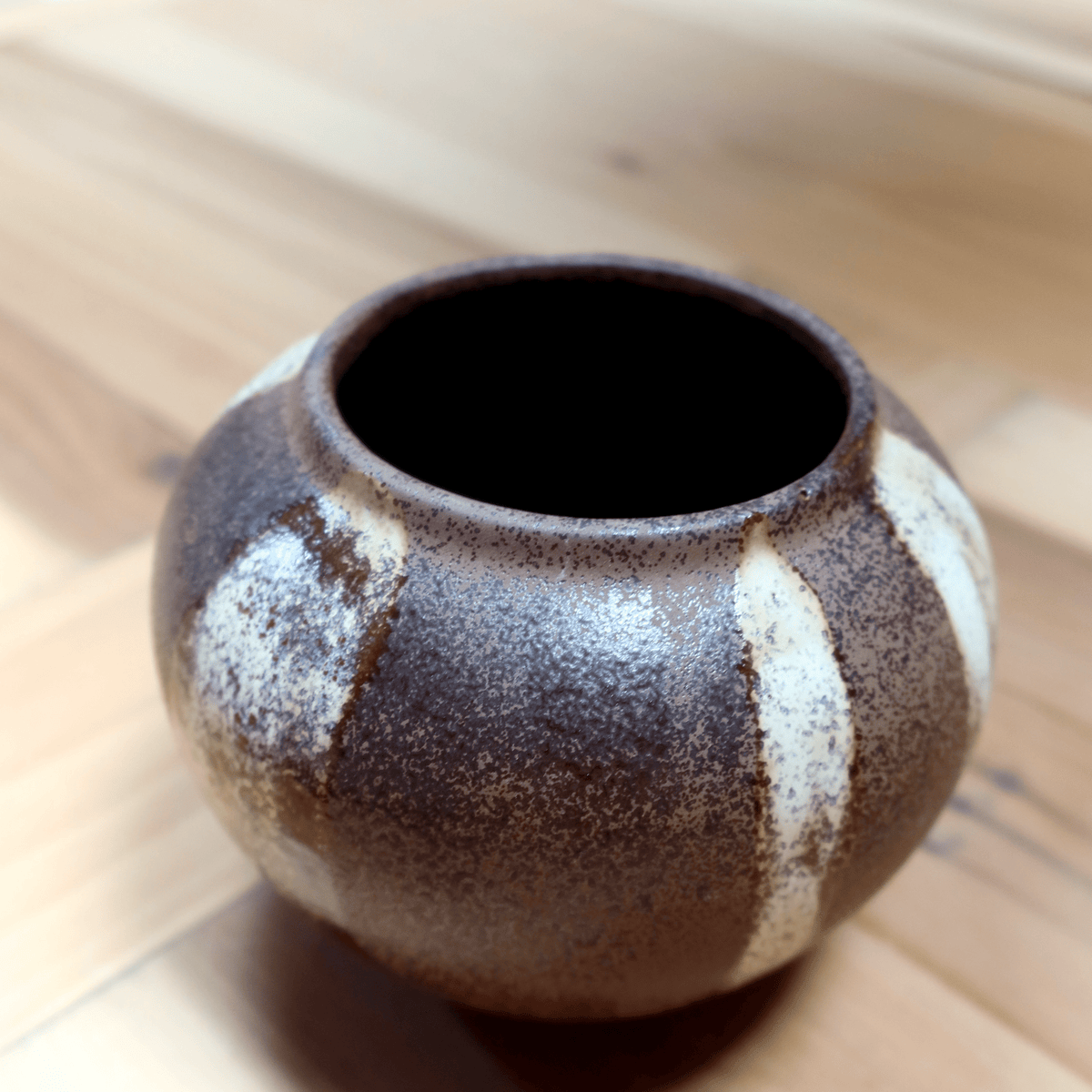 The Bronze Speckled Glazed Vase - The Quiet Edit