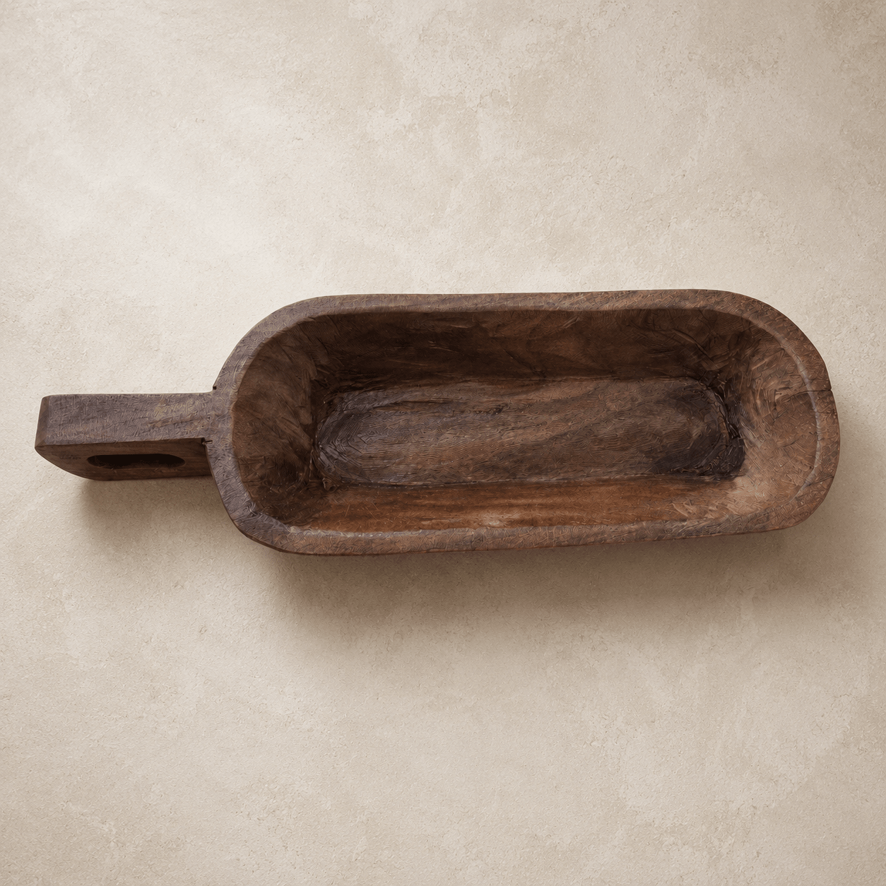 The Handled Wooden Bowl - The Quiet Edit