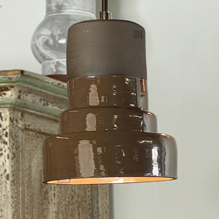 Tiered Terracotta Pendant Light - The Quiet Edit