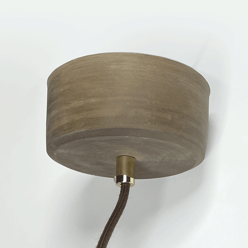 Tiered Terracotta Pendant Light - The Quiet Edit